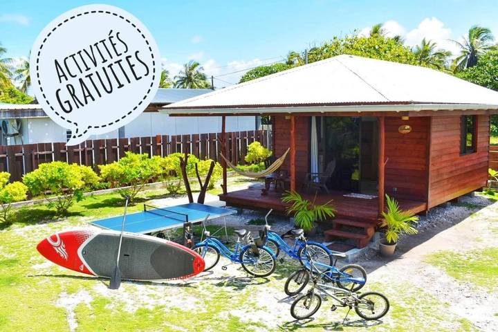 Maison de vacances pour 4 personnes, avec jardin dans Polynésie française - 3