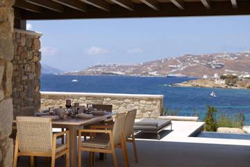 Villa mit pool für 3 Personen, mit Balkon und Garten sowie Meerblick auf Mykonos
