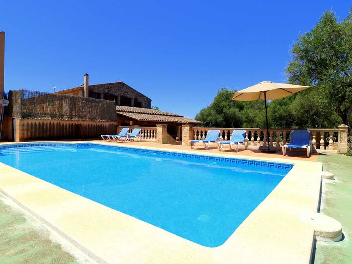 Finca für 7 Personen, mit Terrasse und Garten sowie Pool, mit Haustier - 1