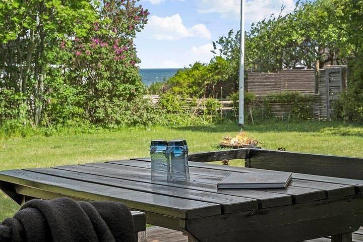 Ferienhaus für 4 Personen, mit Balkon und Terrasse sowie Garten