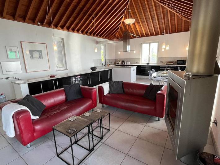 Chalet para 4 personas, con jardín y vistas además de sauna y piscina, Se admiten mascotas en La Palma - 4