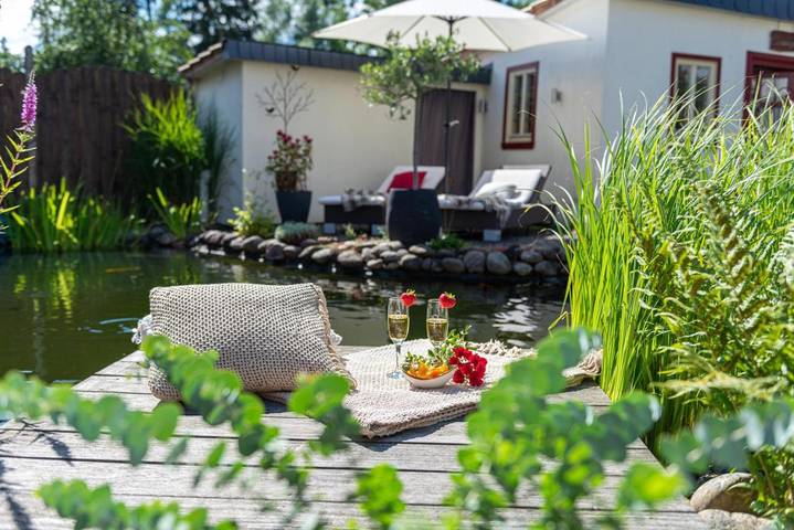 Ferienwohnung für 2 Personen, mit Terrasse und Garten in Gedern