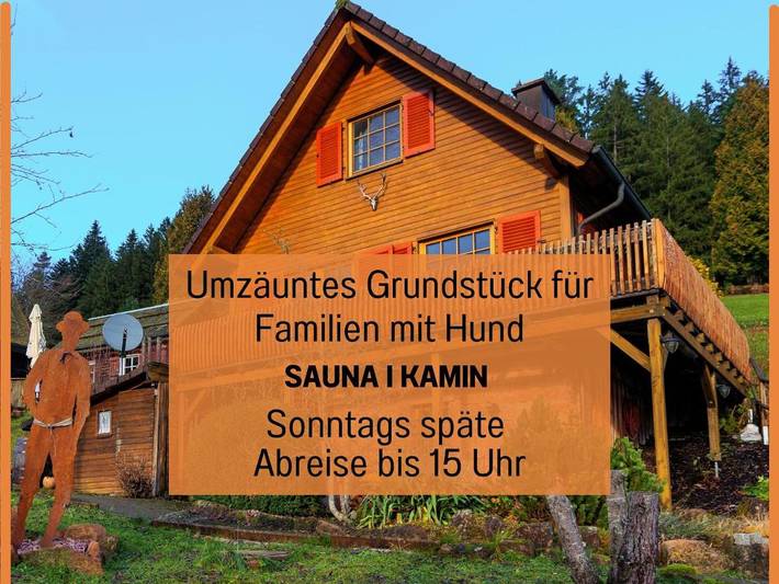 Maison de vacances pour 5 personnes, avec sauna ainsi que vue et jardin, adapté aux familles
