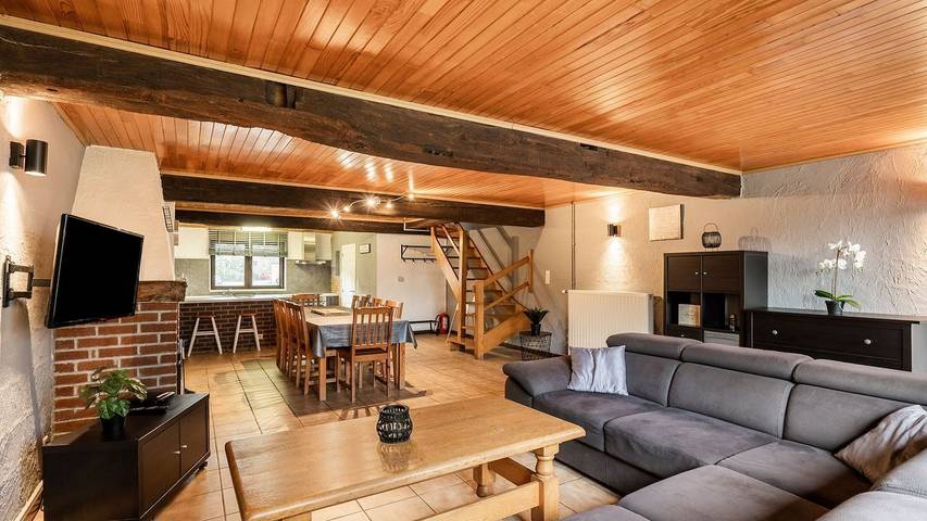 Ferme pour 9 personnes, avec jardin dans Lessive - 2