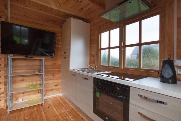 Chalet pour 8 personnes, avec Balcon et Terrasse ainsi que Jardin et Vue