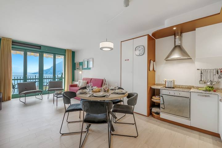 Ferienwohnung für 6 Personen, mit Terrasse und Seeblick in Gemeinde Porlezza - 2