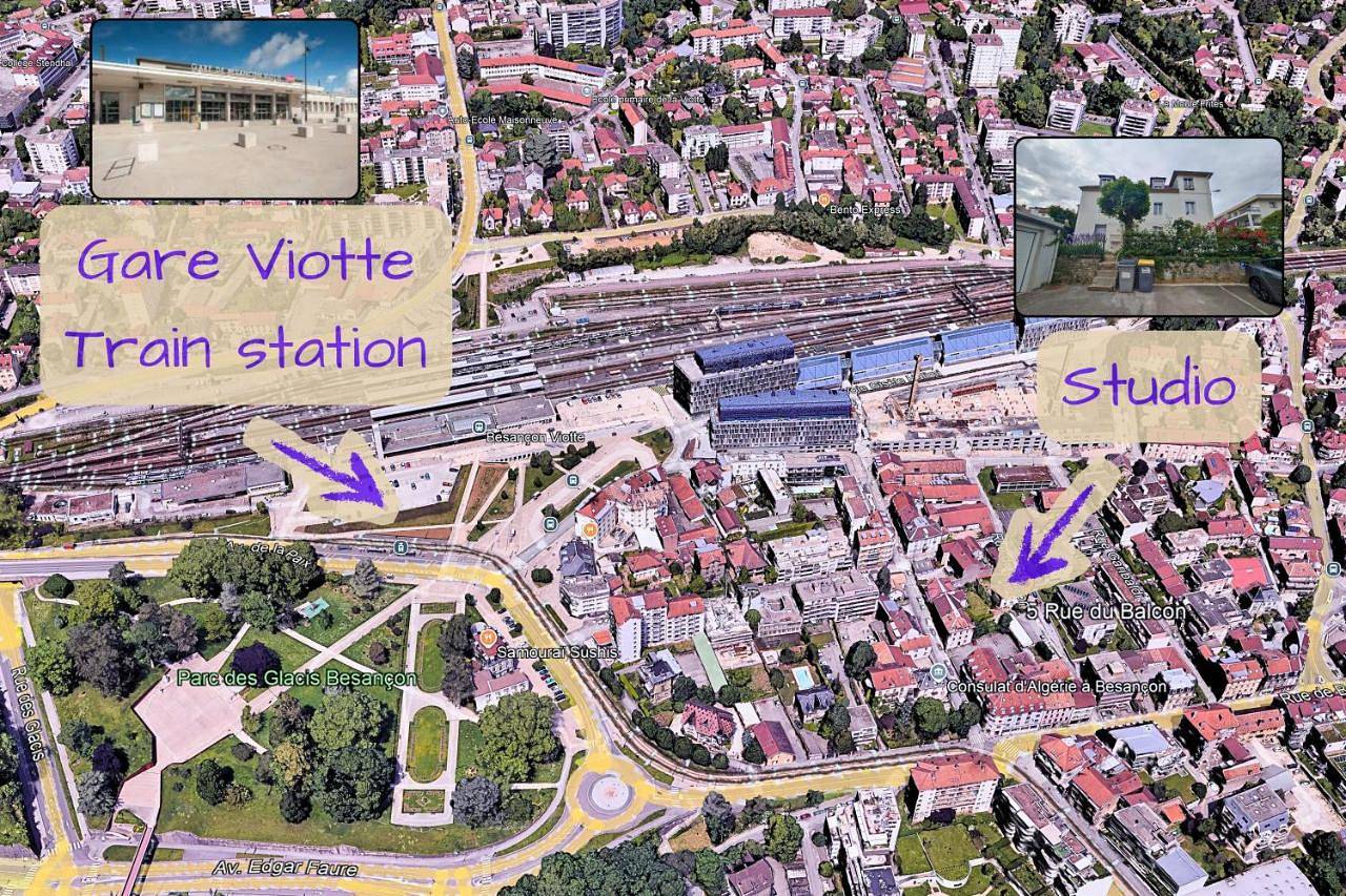 Appartement entier, Bnbesak La Gare Viotte in Chaprais-Cras, Besançon