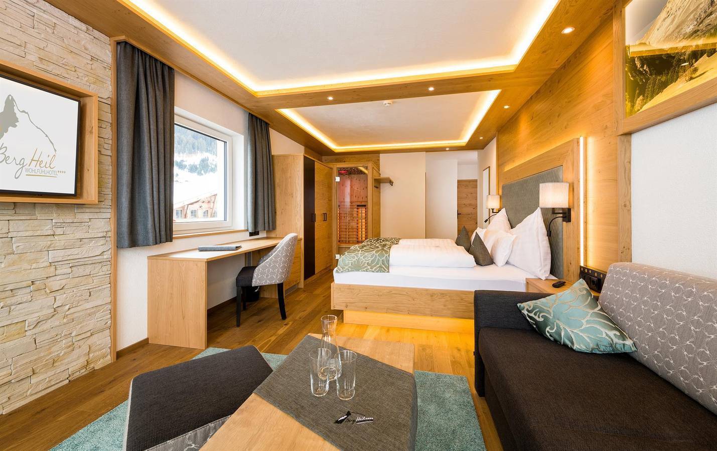 Junior Suite, Halbpension in Holzgau, Allgäu alps (Austria)