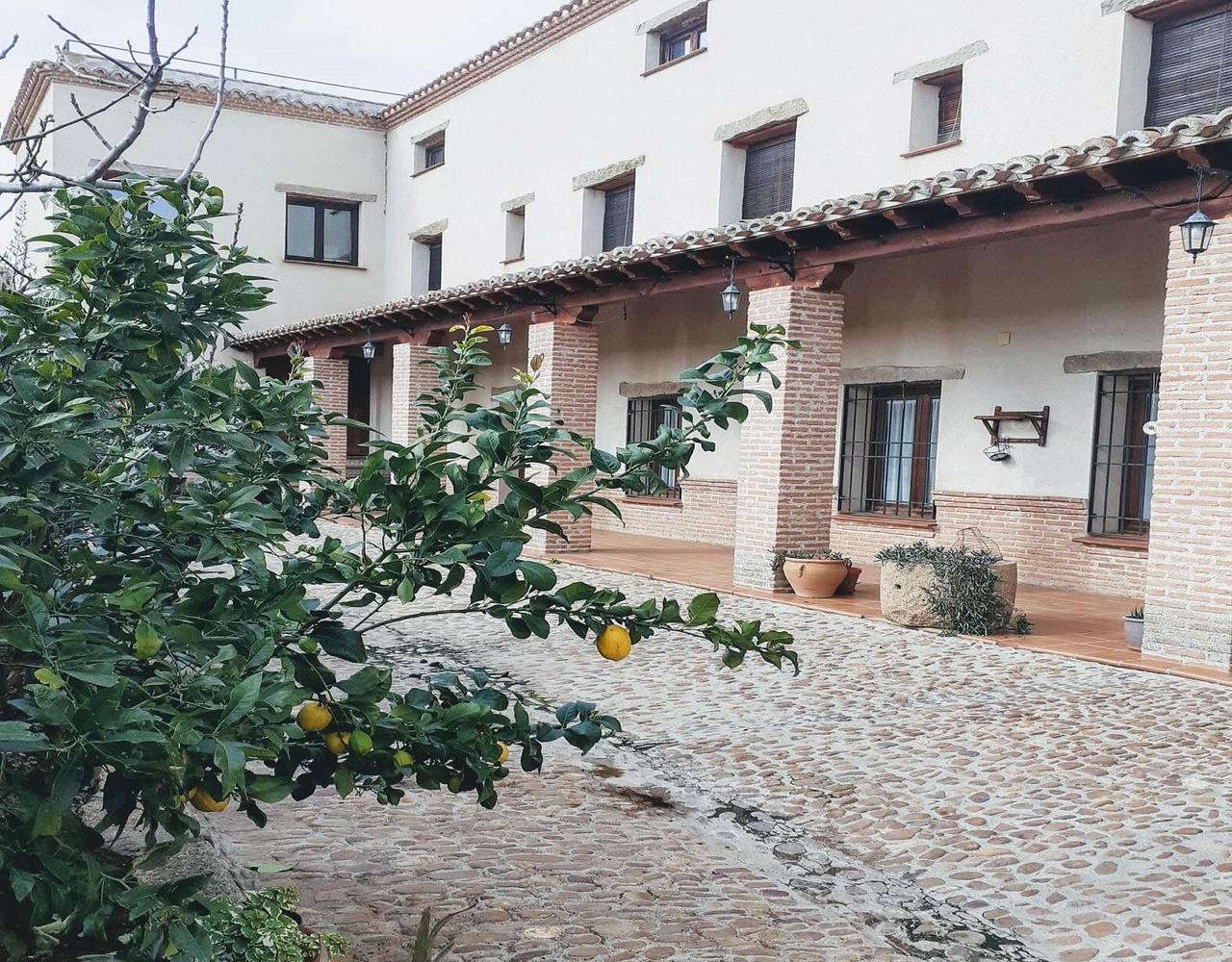 Landhaus 'Casa Rural La Era' mit Bergblick, Wlan und Klimaanlage in Aldeanueva de Barbarroya, Toledo Provinz