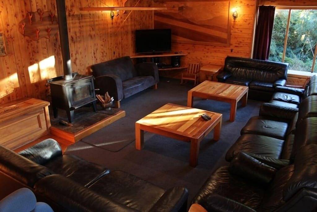 Character Log Lodge mit herrlichem Bergblick in Ohakune, Ruapehu District