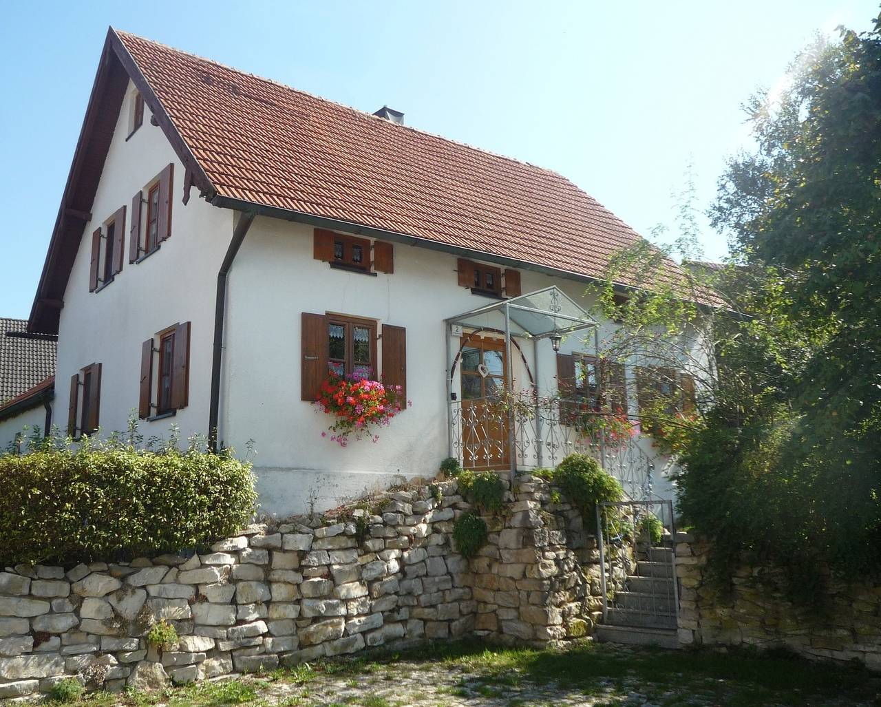 Ganze Wohnung, Bio Ferienhaus Bosch - Ii - 3-Sterne-Bio-Ferienhaus am Weidenzelt in Fünfstetten, Bayerisch Schwaben