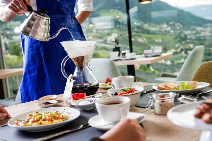 B&B für 2 Personen, mit Ausblick und Sauna sowie Garten und Pool, mit Haustier in Südtirol - 4