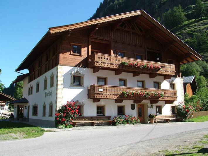 Ferienwohnung für 3 Personen, mit Garten in Huben