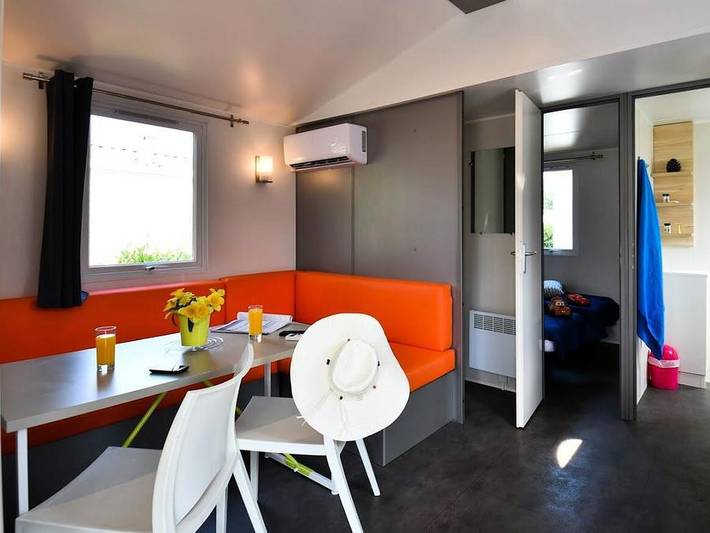 Camping pour 5 personnes, avec bassin pour enfant, animaux acceptés à Argelès-sur-Mer - 3