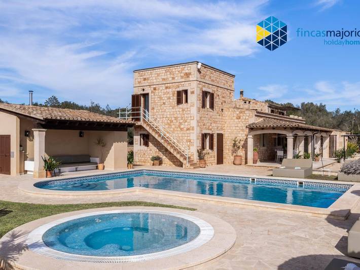 Finca für Gruppen für 12 Personen, mit Garten und Balkon sowie Pool und Whirlpool in Ses Salines - 3