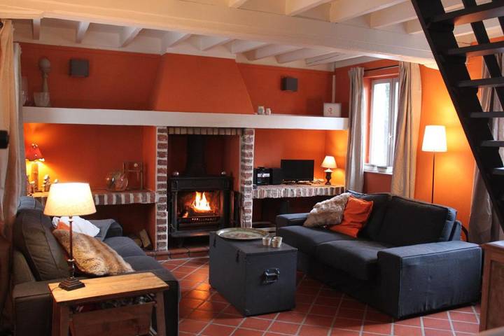 Location de vacances pour 2 personnes, avec terrasse et jardin à Sainghin-en-Mélantois