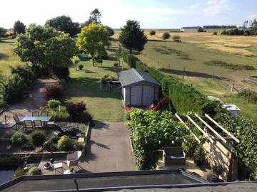 Gîte pour 2 personnes, avec balcon et vue à Mettet