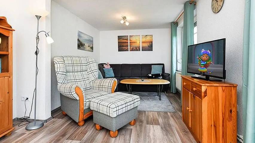 Ferienwohnung für 6 Personen, mit Garten