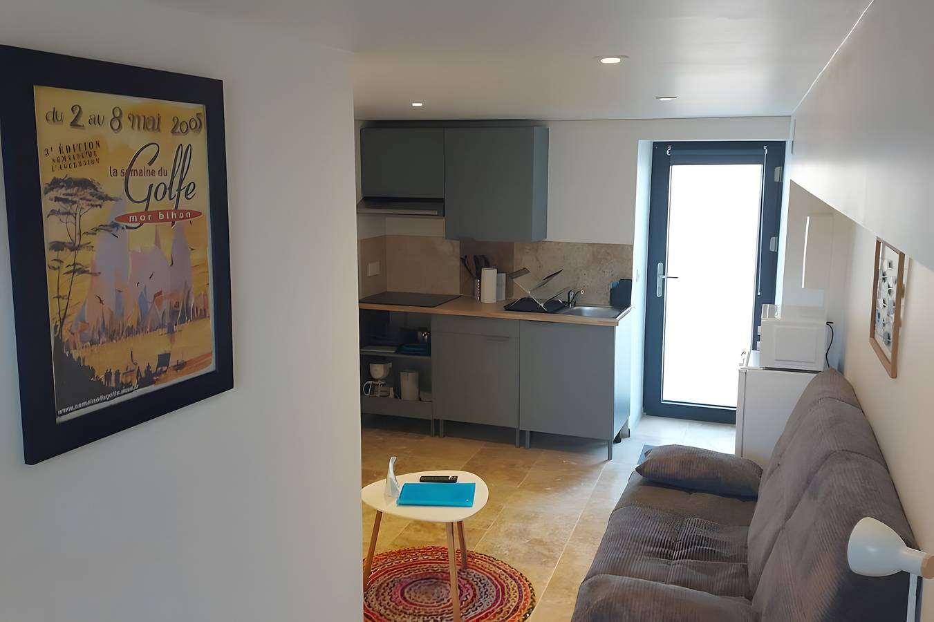 Estudio entero, Ker Marin - Estudio «Ty Bernique» con terraza y Wi-Fi in Penvins, Sarzeau