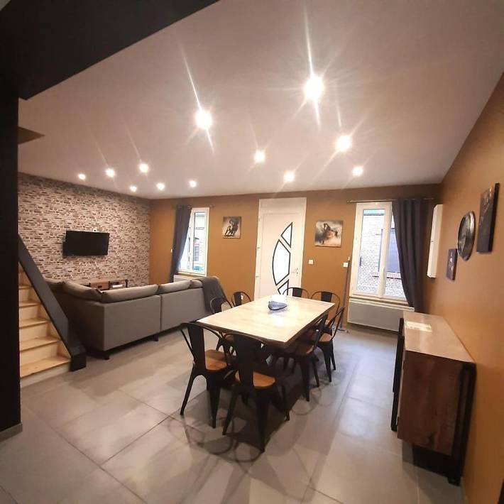 Location de vacances pour 4 personnes, avec Terrasse à Oust-Marest
