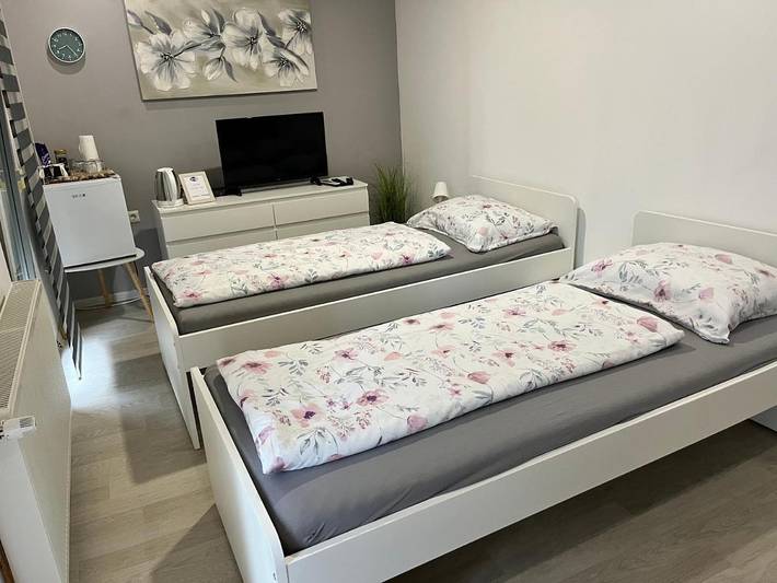 Maison d’hôte pour 4 personnes, avec balcon