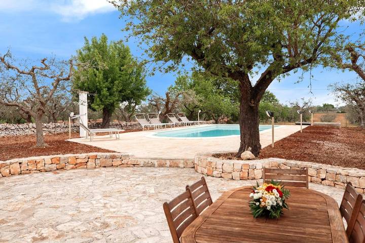 Trullo pour 6 personnes, avec jardin, animaux acceptés à Locorotondo - 3