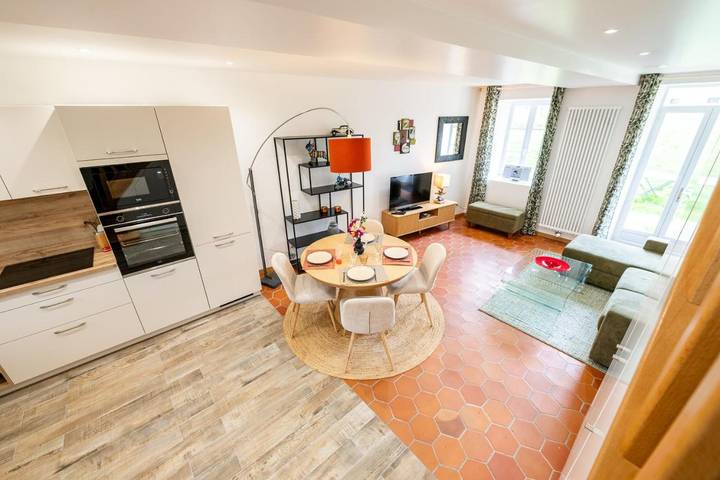 Location de vacances pour 4 personnes, avec vue ainsi que terrasse et jardin dans Saint-Augustin (Seine-et-Marne) - 4