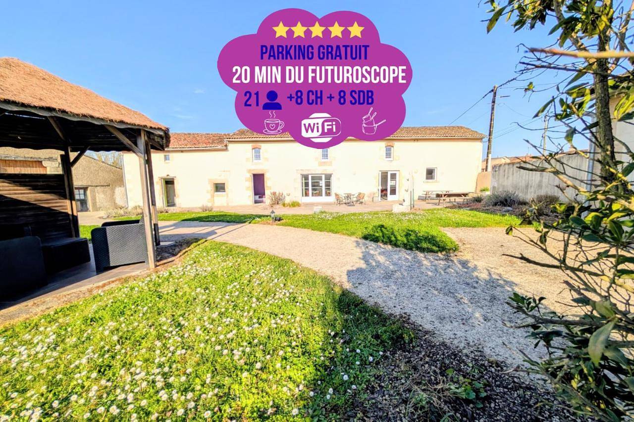 Domaine du Luth Grand Gîte - 8 Ch - 19 Lits -Poitiers Futuroscope et Aquascope in Quinçay, Vienne (France)
