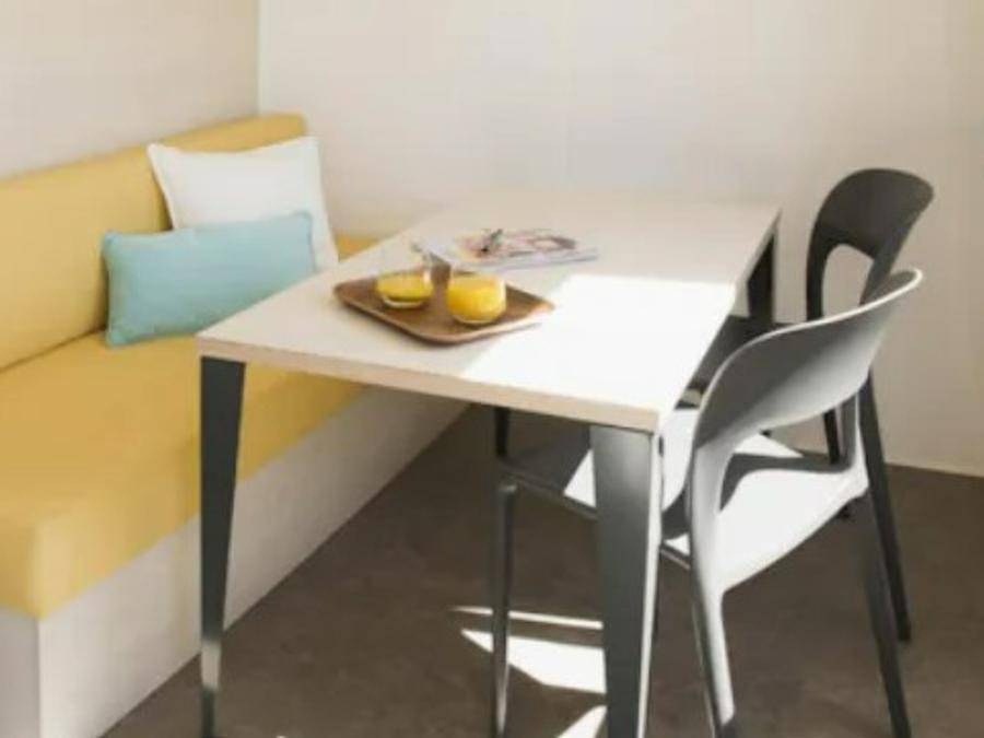 Camping du Goh'velin - Mobilheim 2 personen - Mh1 Cahita 18 m² in Saint-Gildas-de-Rhuys, Côte des Mégalithes