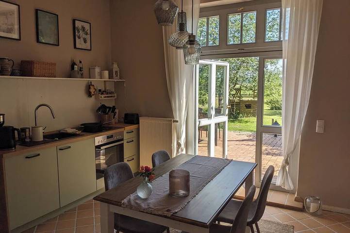 Ferienwohnung für 4 Personen, mit Garten