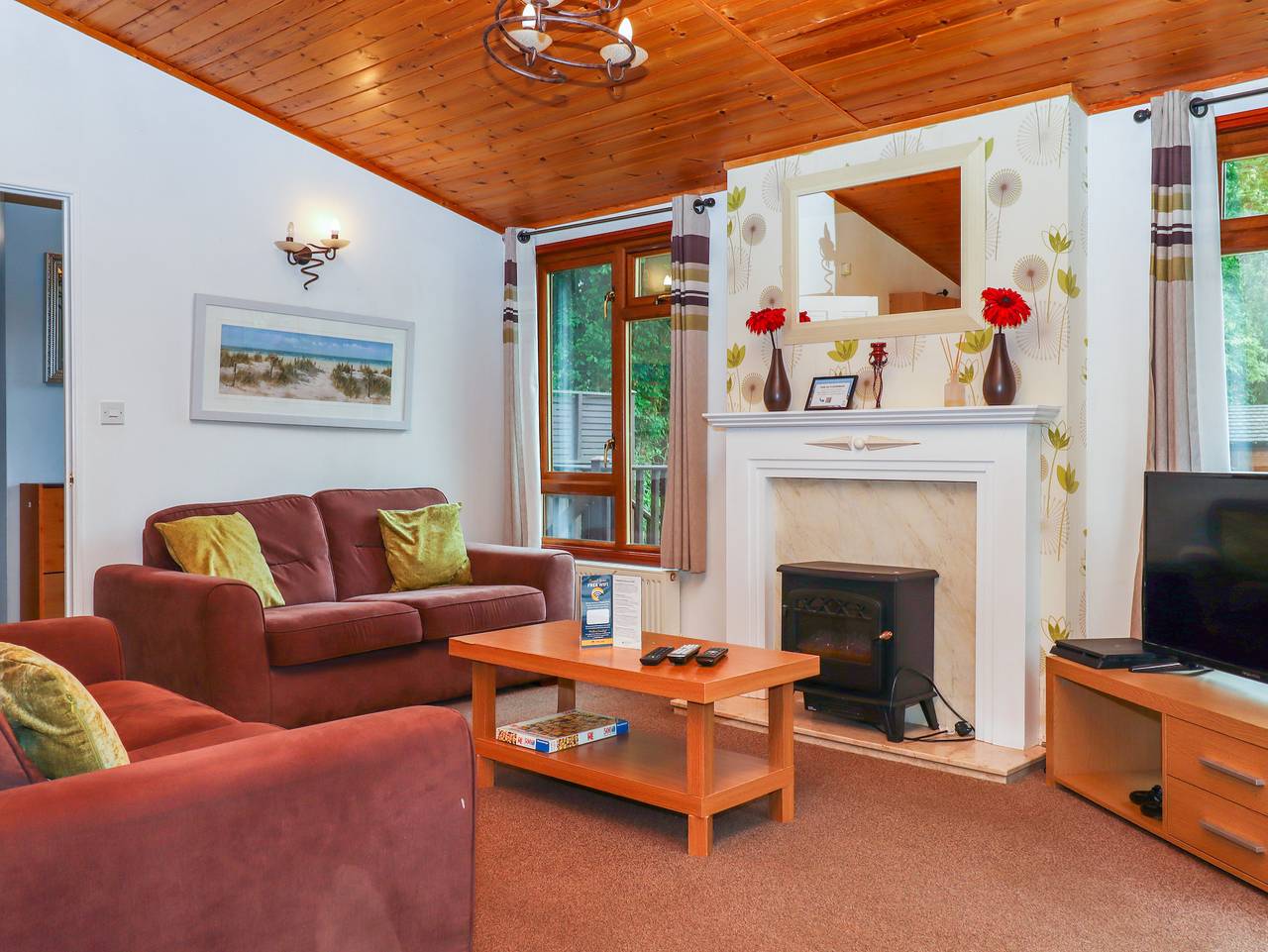 Deer Park Lodge 8 - Fawn Lodge in Hennock, Devon