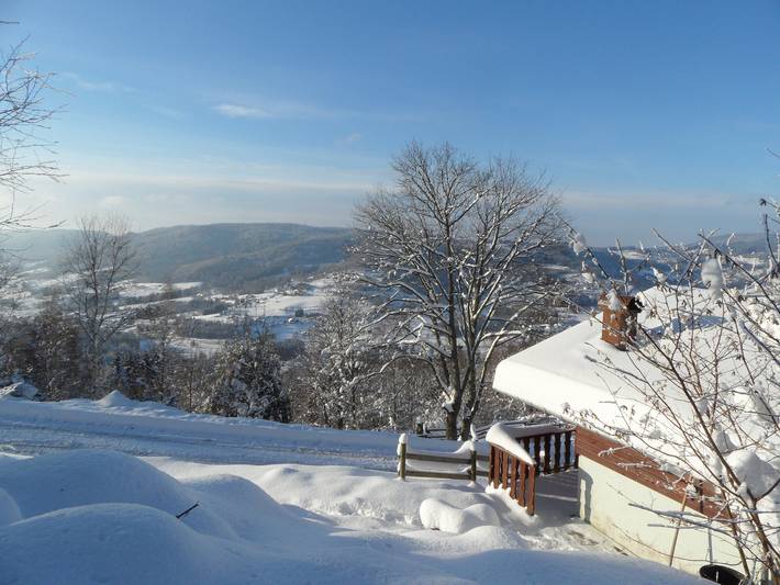 Chalet pour 4 personnes, avec piscine et jardin à Le Tholy - 2