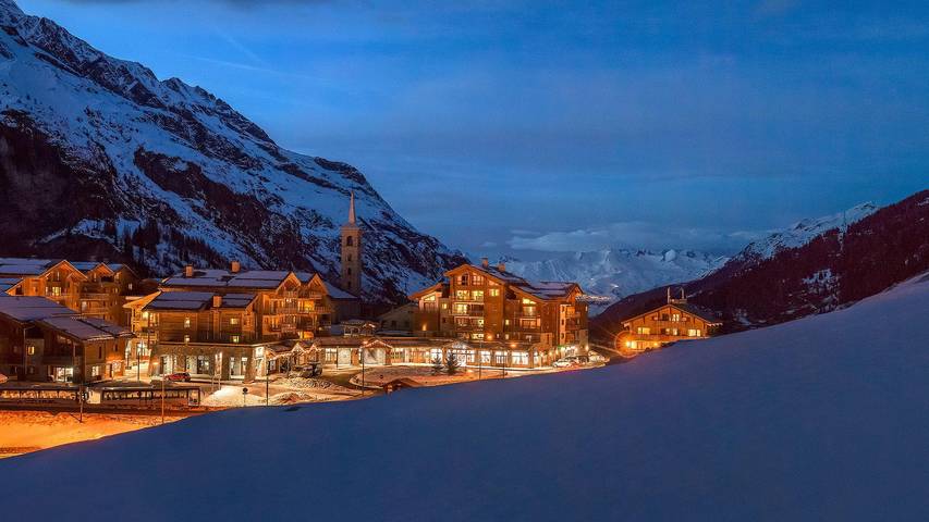 Appartement de vacances pour 6 personnes, avec sauna et balcon à Tignes
