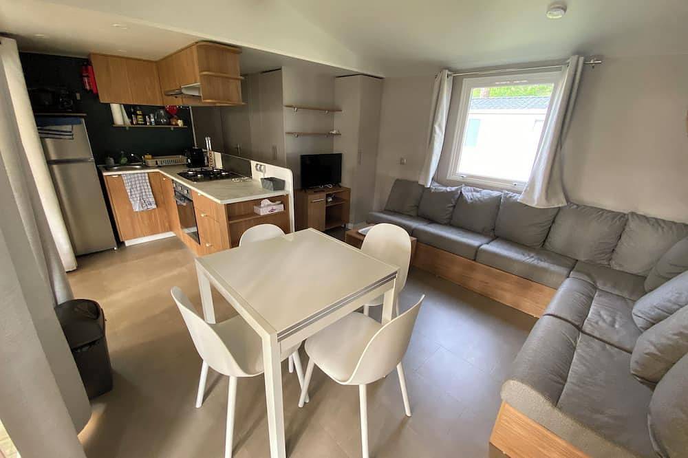 Mobil-home haut de gamme 6/8 personnes dans les Landes, camping ⭐️⭐️⭐️⭐️ in Seignosse, Côte d’Argent