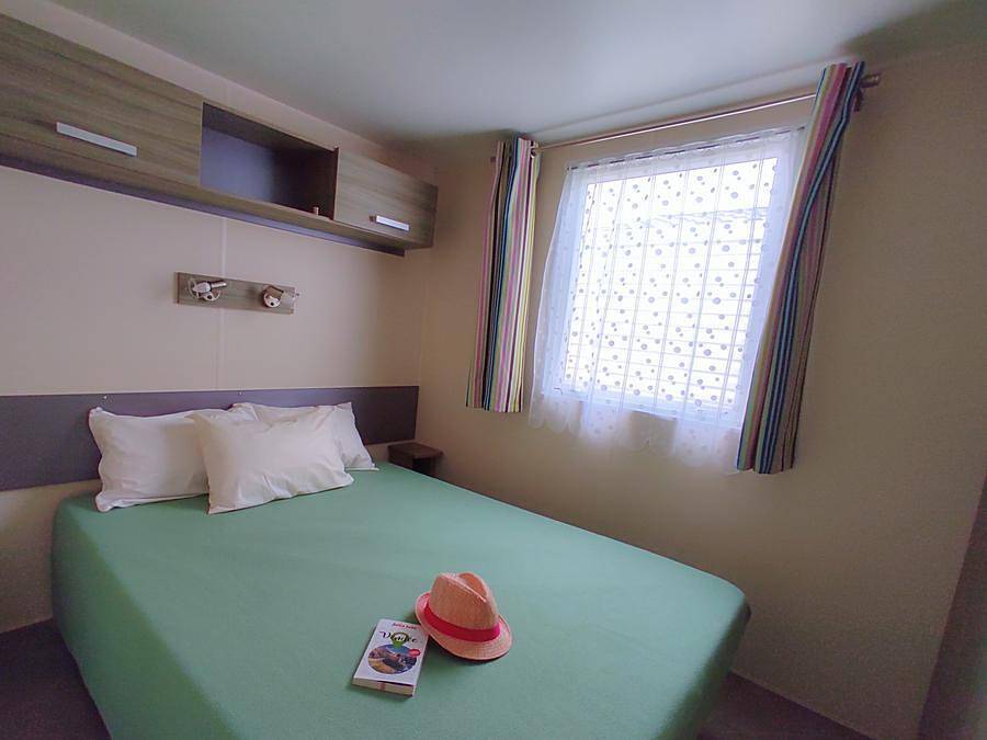 Camping Les Alizés  - Mobilheim 5 personen - Oasis Eco 2 Zimmer 26m² in Saint-Hilaire-de-Riez, Vendée