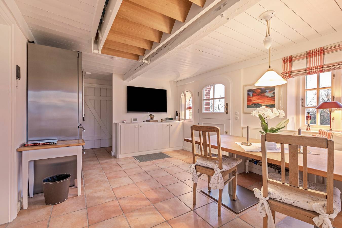 Luxury Frisian House Matzen with Swimming Pond – Gem near Sylt by the Danish Border in Rodenäs, Südwestjütland (Daenemark)