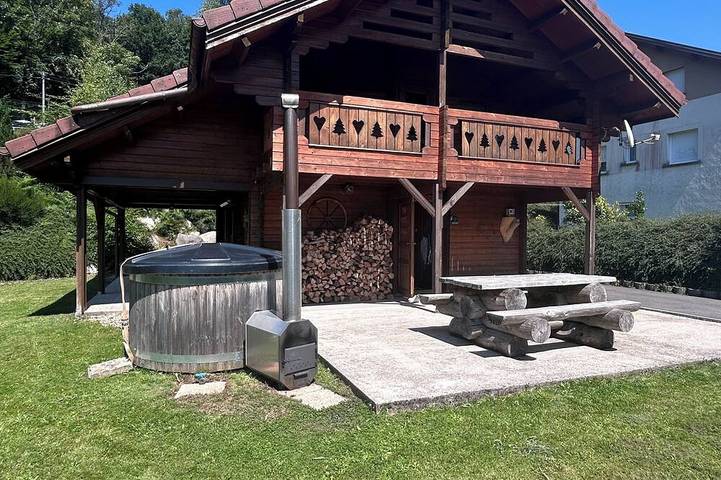 Ferienhaus für 5 Personen, mit Balkon in Sapois