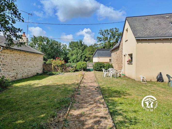 Maison de vacances pour 8 personnes, avec jardin