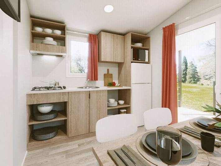 Mobil home pour 4 personnes, avec piscine et terrasse à Pamiers - 3