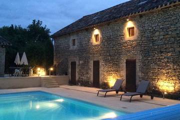 Gîte pour 6 personnes, avec terrasse et jardin, animaux acceptés dans Bellefont-La Rauze