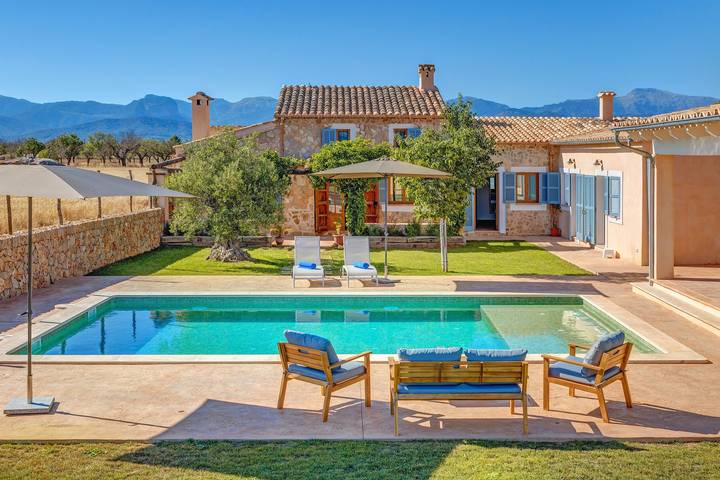 Finca für 10 Personen, mit Garten in Sencelles
