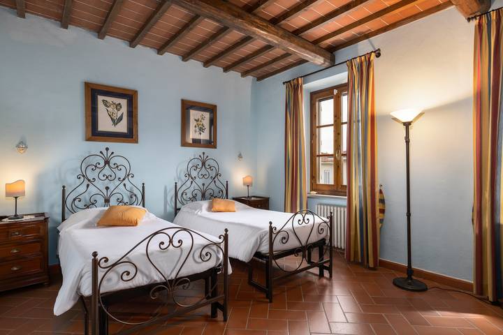 Agriturismo "Podere San Bartolo - Casa Colonica 2" con piscina, terraza privada y Wi-Fi in Barberino Val d'Elsa, Barberino Tavarnelle