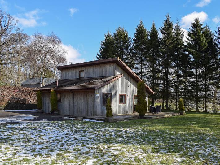 Log cabin for 6 people, with garden in Fife region