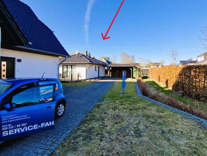 Bungalow für 2 Personen, mit Garten