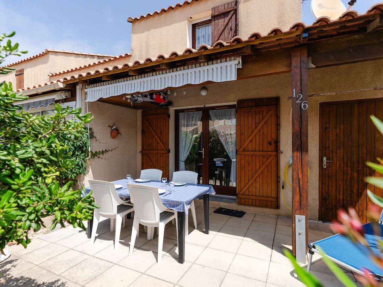 Villa pour 4 Personnes dans Les Ayguades, Gruissan