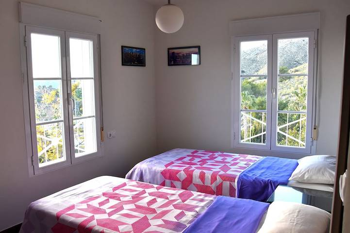 Geräumige, moderne Villa mit herrlichem Meerblick, WIFI, Strand und Golf in Golf Bahia, Finestrat