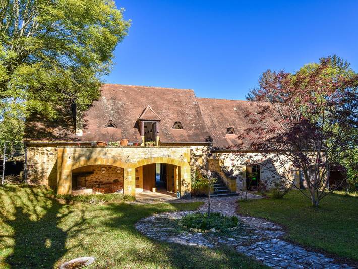 Gîte pour 6 personnes, avec jardin et piscine à Saint-Laurent-la-Vallée