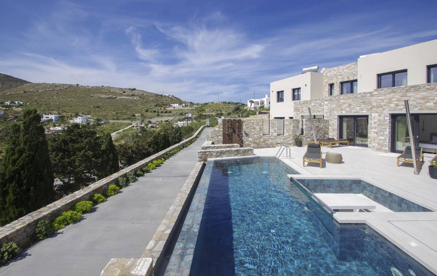 Villa Orythia, 3 Bdr, Sea Views, Pool, Syros in Vari (Syros), Syros