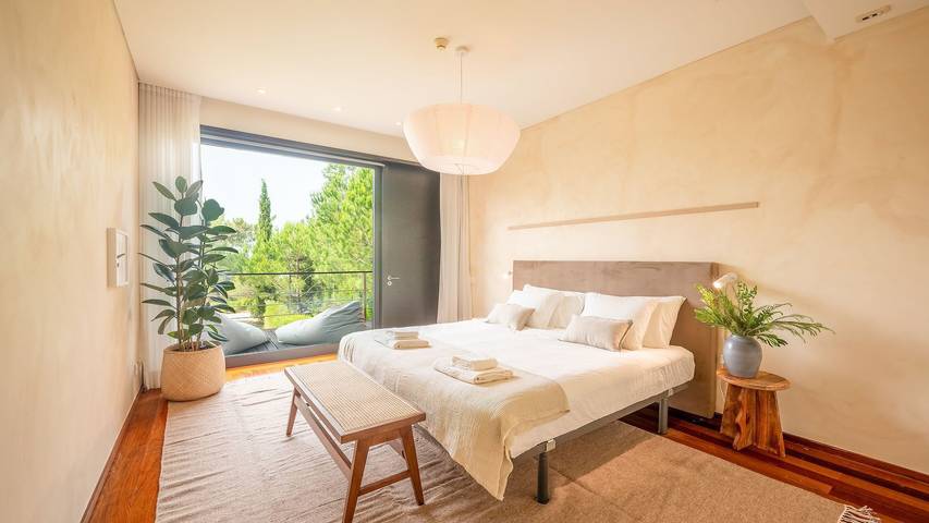 Apartamento para 6 personas, con Balcón además de Terraza y Jardín en Península de Troia
