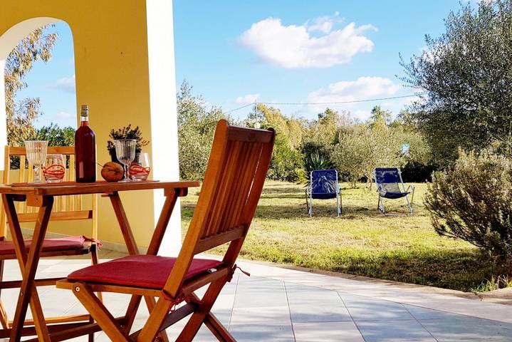 Appartamento per 4 persone, con giardino, con animali domestici in Cala Liberotto